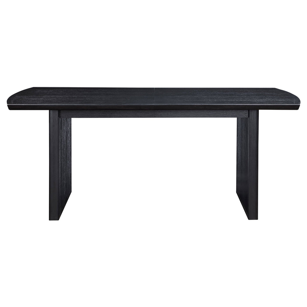 Brookmead Rectangular Dining Table with 18" Removable Extension Leaf Black | Coaster | Home Elegance USA