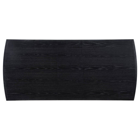 Brookmead Rectangular Dining Table with 18" Removable Extension Leaf Black | Coaster | Home Elegance USA