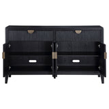 Brookmead 2 - drawer Sideboard Buffet with Storage Cabinet Black | Coaster | Home Elegance USA