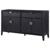 Sideboard - Brookmead 2-drawer Sideboard Buffet with Storage Cabinet Black