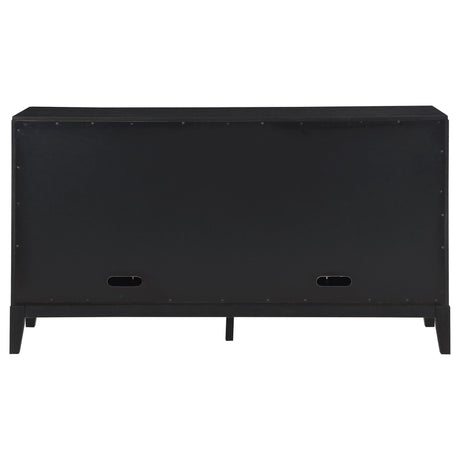 Brookmead 2 - drawer Sideboard Buffet with Storage Cabinet Black | Coaster | Home Elegance USA