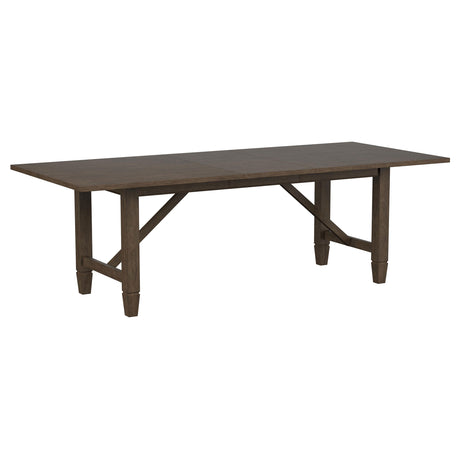 Matisse 9-piece Rectangular Dining Table Set Light Brown - Home Elegance USA