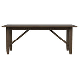 Matisse Rectangular 94-inch Wood Dining Table Light Brown - Home Elegance USA