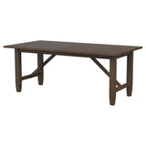 Matisse Rectangular 94-inch Wood Dining Table Light Brown - Home Elegance USA