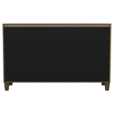 Matisse 4-drawer Sideboard Buffet Cabinet Light Brown - Home Elegance USA