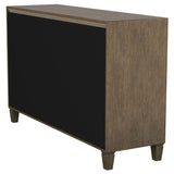 Matisse 4-drawer Sideboard Buffet Cabinet Light Brown - Home Elegance USA