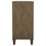 Matisse 4-drawer Sideboard Buffet Cabinet Light Brown - Home Elegance USA