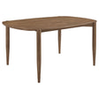 Dining Table - Dortch Oval Solid Wood Dining Table Walnut