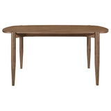 Dining Table - Dortch Oval Solid Wood Dining Table Walnut