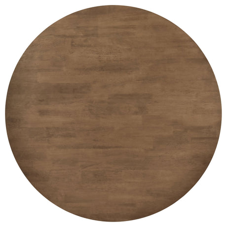 Dinah 5 - piece Round Solid Wood Dining Set Walnut | Coaster | Home Elegance USA