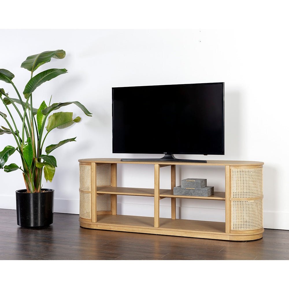 Behati Media Stand | Sunpan - SUNPAN - 108684 - Home Elegance USA - 2