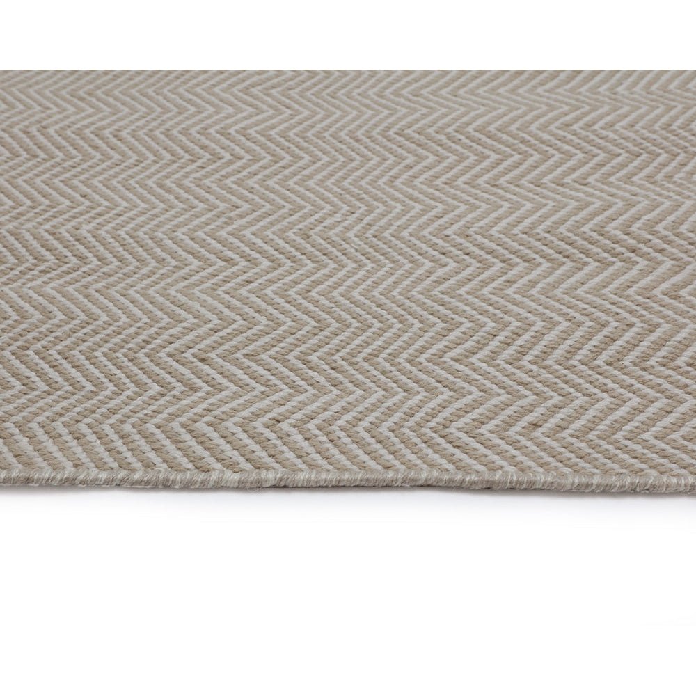 Cusco Hand - Woven Rug - Oyster / Grey | Sunpan - SUNPAN - 108758 - Home Elegance USA - 4