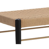 Bondi Bench - Black | Sunpan - SUNPAN - 108780 - Home Elegance USA - 5