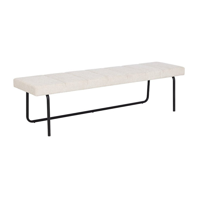 Casimir Bench - Chacha Cream | Sunpan - SUNPAN - 108907 - Home Elegance USA - 1