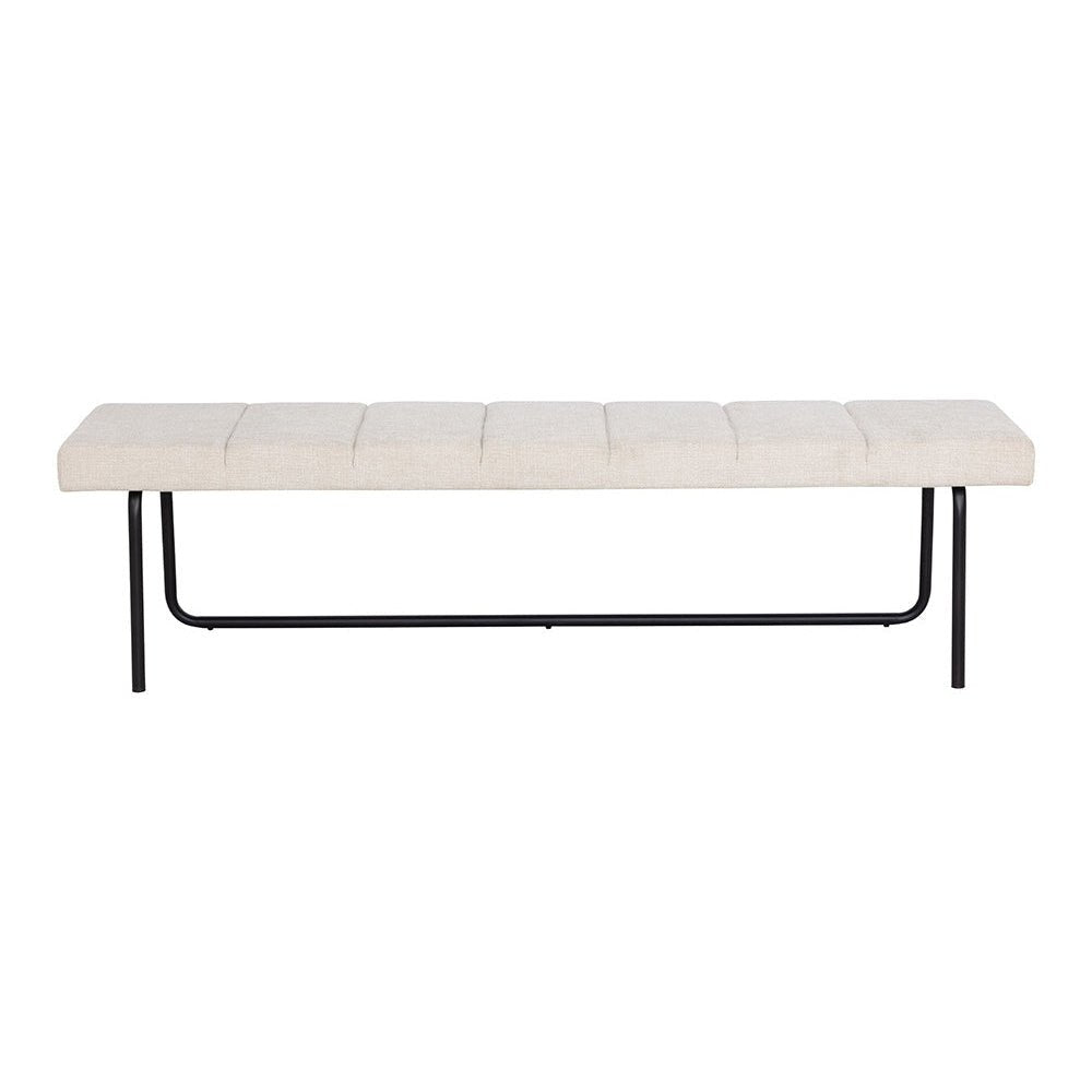 Casimir Bench - Chacha Cream | Sunpan - SUNPAN - 108907 - Home Elegance USA - 4