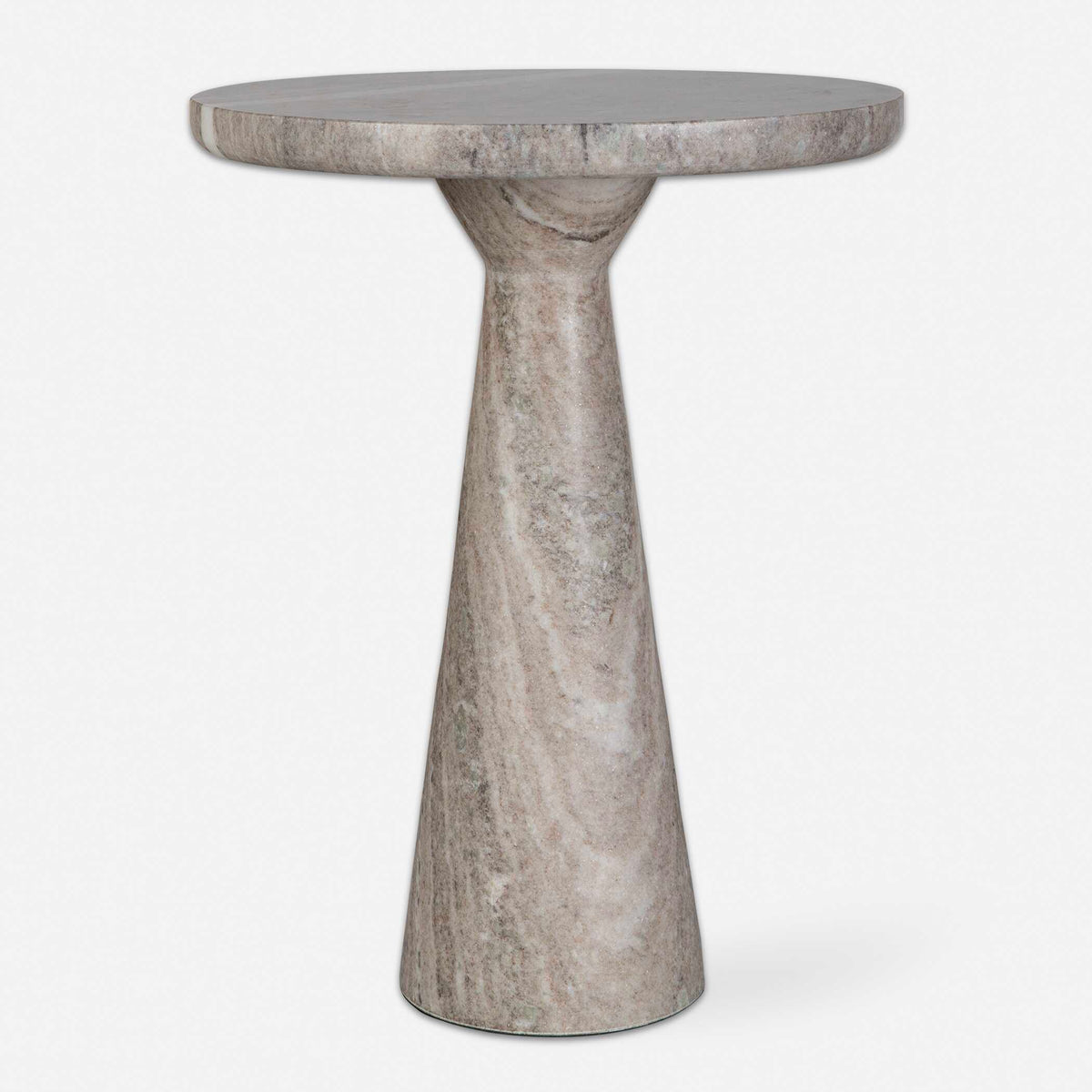 Stour Marble Accent Table - Gray by Uttermost - View 2