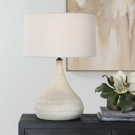 Olsen Indoor-Outdoor Table Lamp - White by Uttermost - View 4