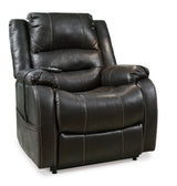 Ashley Black Yandel Power Lift Recliner - Faux Leather - 1090112 - Home Elegance USA - 1