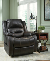 Ashley Black Yandel Power Lift Recliner - Faux Leather - 1090112 - Home Elegance USA - 7