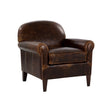 Bastoni Lounge Chair - Chocolate Leather | Sunpan