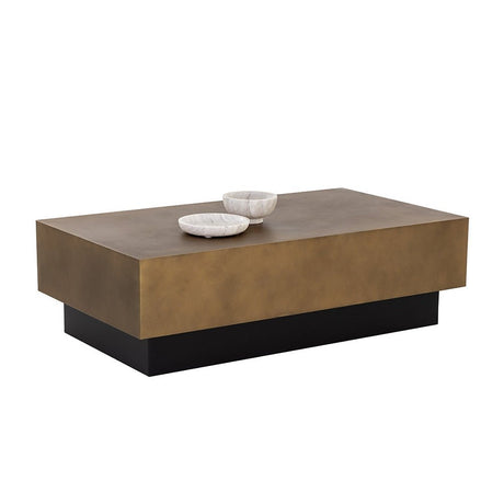Blakely Coffee Table - Gunmetal | Sunpan