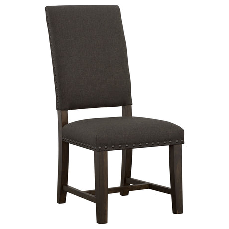 Side Chair - Twain Upholstered Side Chairs Warm Grey (Set of 2)