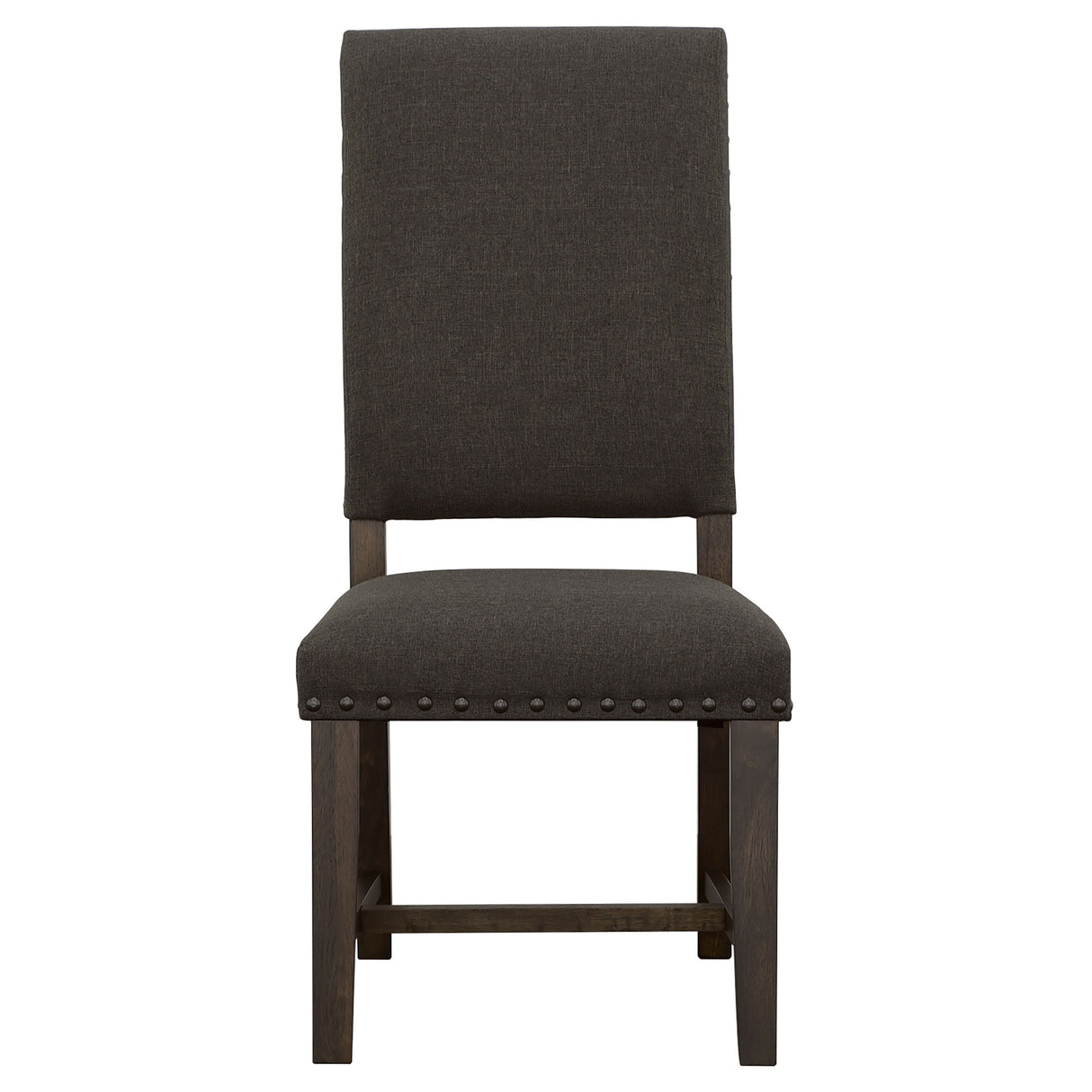 Side Chair - Twain Upholstered Side Chairs Warm Grey (Set of 2)