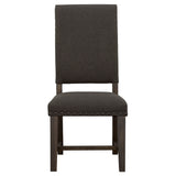 Side Chair - Twain Upholstered Side Chairs Warm Grey (Set of 2)