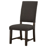 Side Chair - Twain Upholstered Side Chairs Warm Grey (Set of 2)