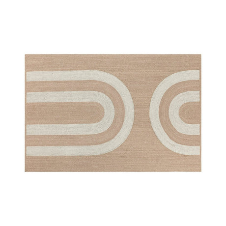 Derby Hand - Woven Rug - Beige / White | Sunpan - SUNPAN - 109329 - Home Elegance USA - 4