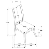 Judd 7-piece 54-inch Round Wood Dining Table Set Pearl White - Home Elegance USA