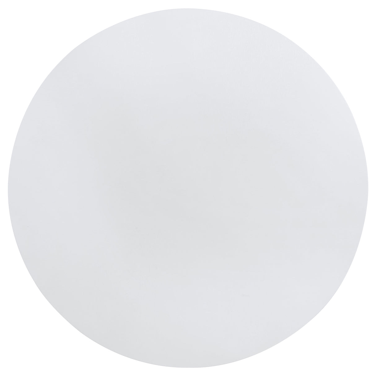 Judd 54-inch Round Dining Wood Table with Shelf Pearl White - Home Elegance USA
