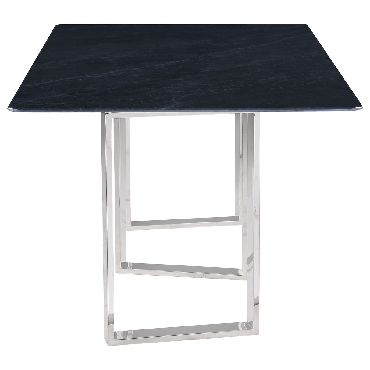 Desden 79-inch Rectangular Sintered Stone Dining Table Grey - Home Elegance USA