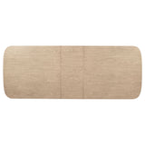 Kailani 9-piece Rectangular Wood Dining Table Set Beige Oak - Home Elegance USA