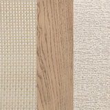 Kailani 9-piece Rectangular Wood Dining Table Set Beige Oak - Home Elegance USA