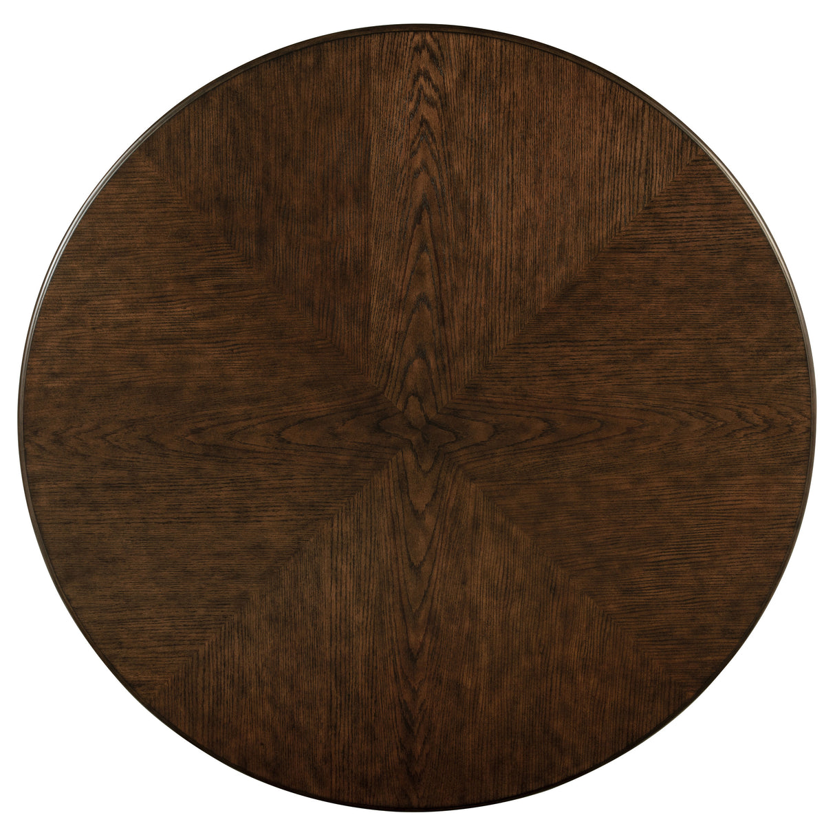 Landon 7-piece 60-inch Round Dining Table Set Rich Brown - Home Elegance USA