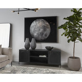 Aziza Media Console And Cabinet | Sunpan - SUNPAN - 109625 - Home Elegance USA - 2