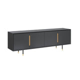 Danbury Media Console And Cabinet | Sunpan - SUNPAN - 109761 - Home Elegance USA - 1