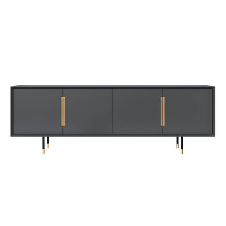 Danbury Media Console And Cabinet | Sunpan - SUNPAN - 109761 - Home Elegance USA - 3