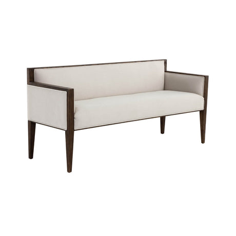 Babel Bench - Cube Mist Grey | Sunpan - SUNPAN - 109806 - Home Elegance USA - 1