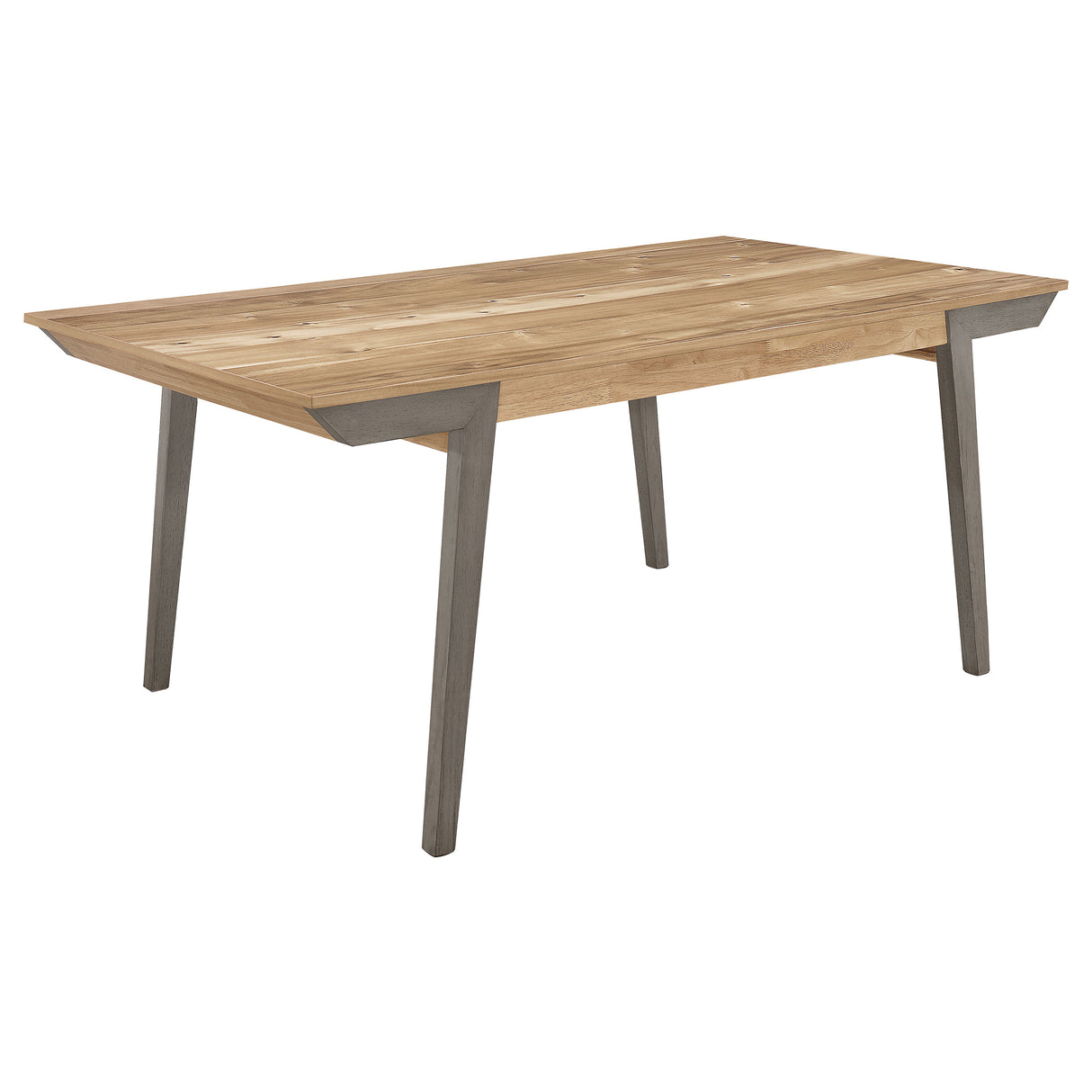 Dining Table - Nogales Wooden Dining Table Acacia and Coastal Grey