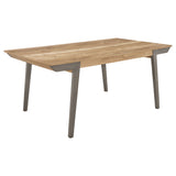 Dining Table - Nogales Wooden Dining Table Acacia and Coastal Grey