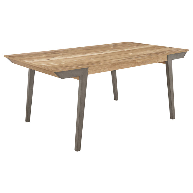 Dining Table - Nogales Wooden Dining Table Acacia and Coastal Grey