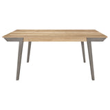 Dining Table - Nogales Wooden Dining Table Acacia and Coastal Grey