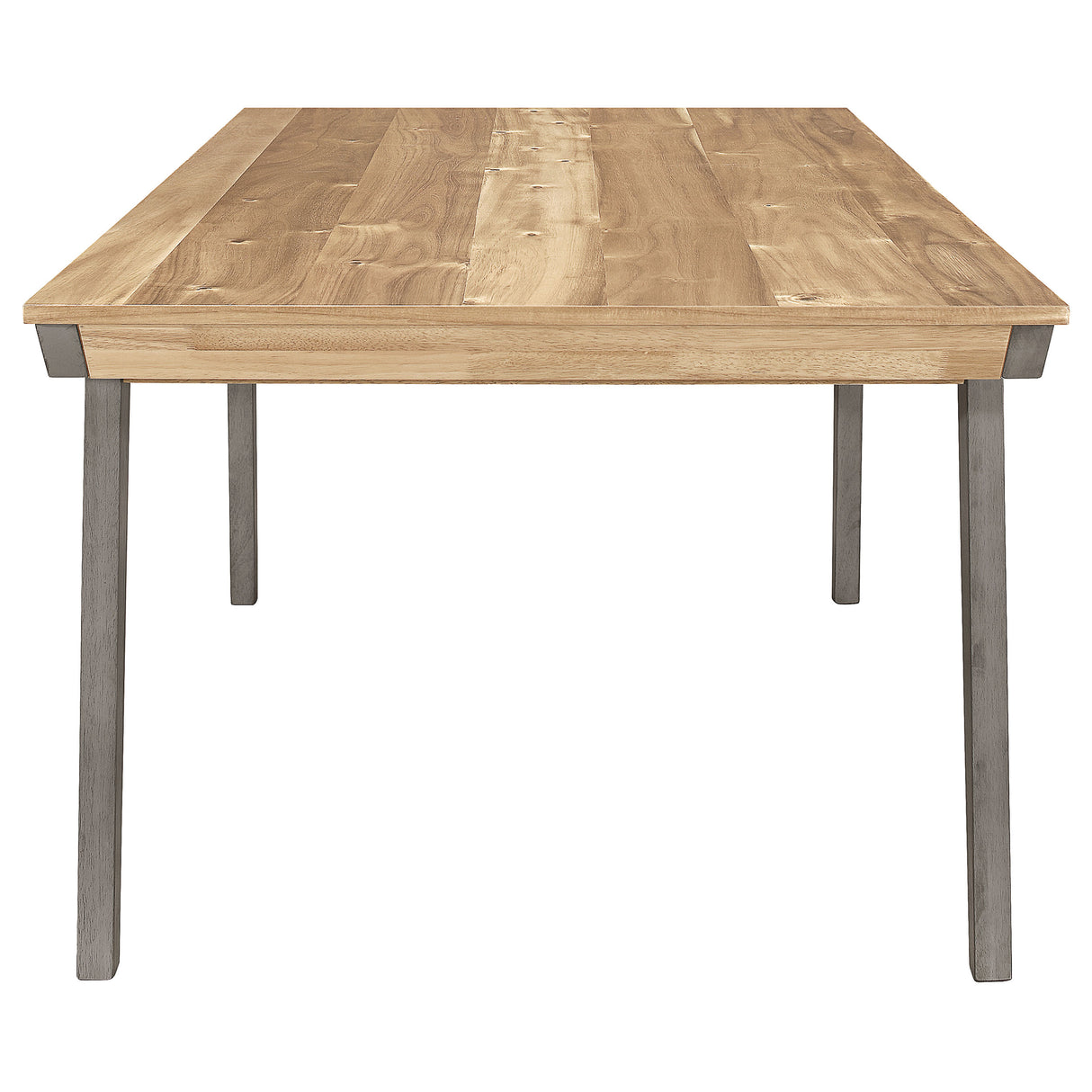 Dining Table - Nogales Wooden Dining Table Acacia and Coastal Grey