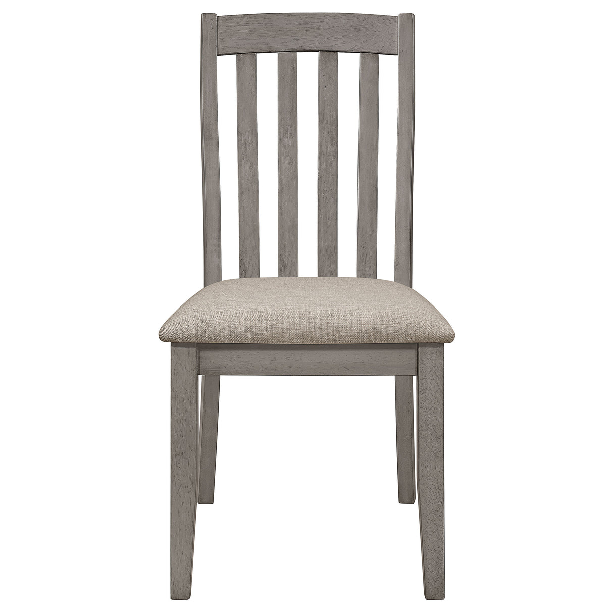 Side Chair - Nogales Slat Back Side Chairs Coastal Grey (Set of 2)