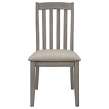 Side Chair - Nogales Slat Back Side Chairs Coastal Grey (Set of 2)