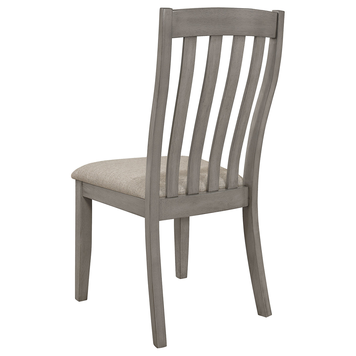 Side Chair - Nogales Slat Back Side Chairs Coastal Grey (Set of 2)