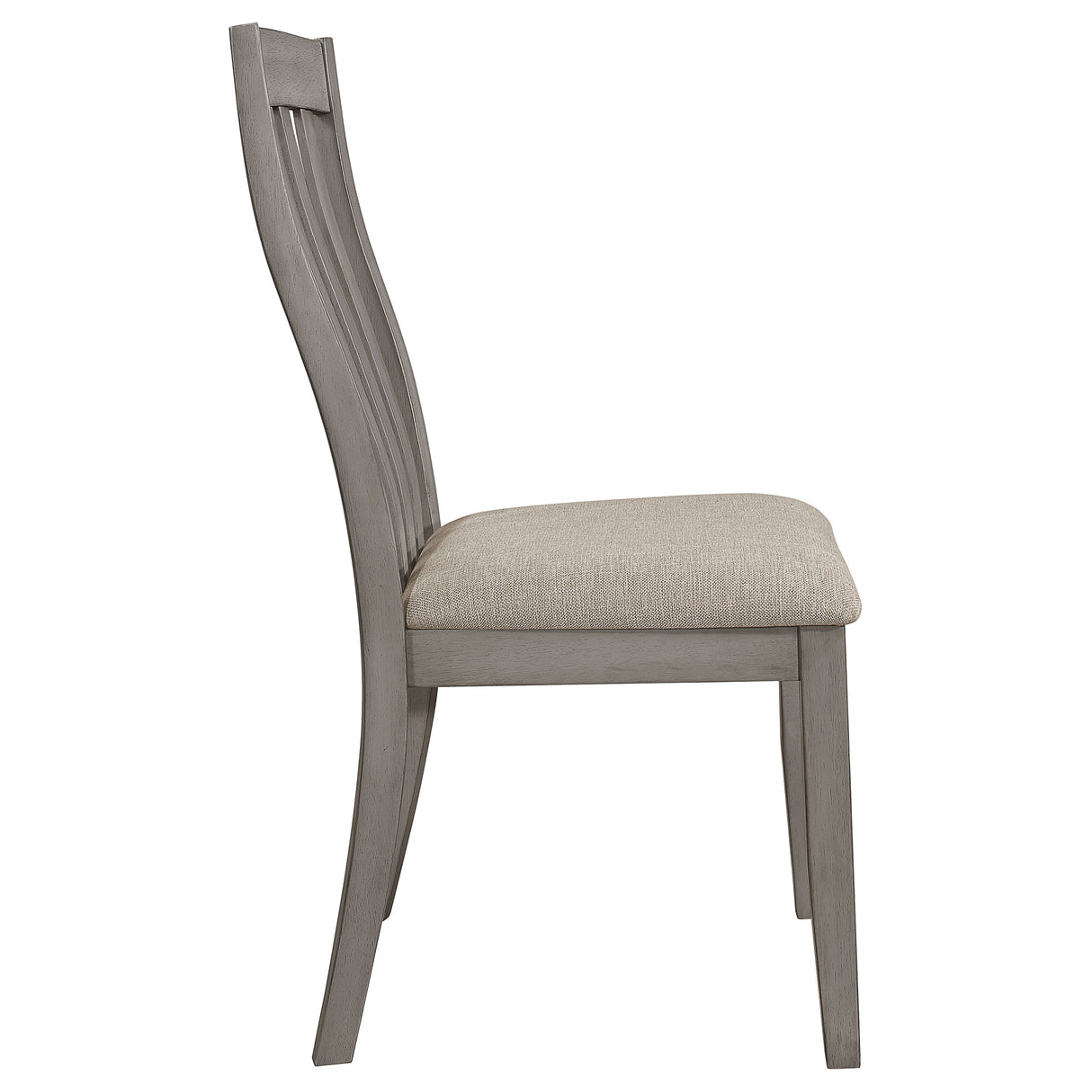 Side Chair - Nogales Slat Back Side Chairs Coastal Grey (Set of 2)