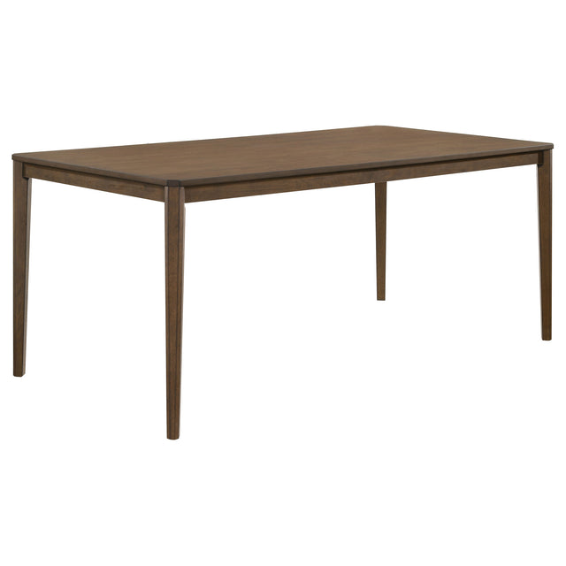 Dining Table - Wethersfield Dining Table with Clipped Corner Medium Walnut